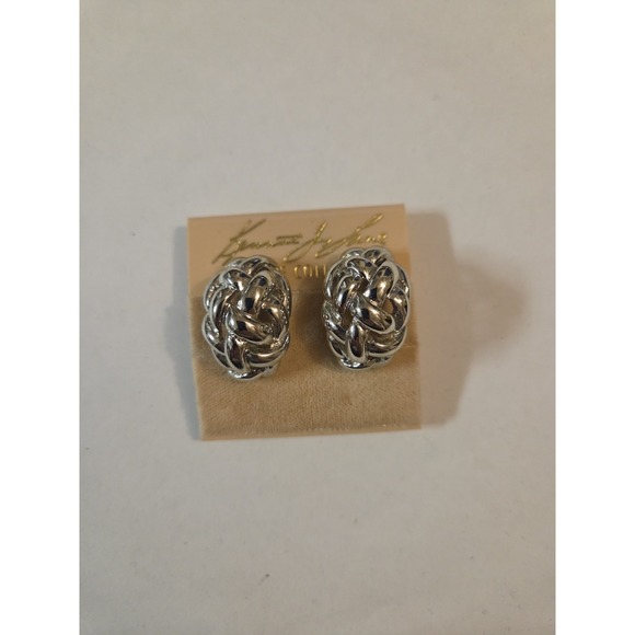 NEW Vintage Kenneth J. Lane clip on earrings - Picture 1 of 4